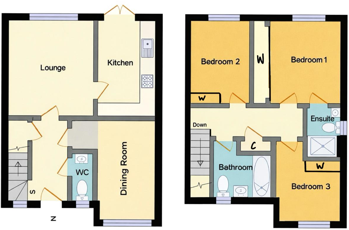 25, Maroney Drive, Stepps, G33 6PB floorplan