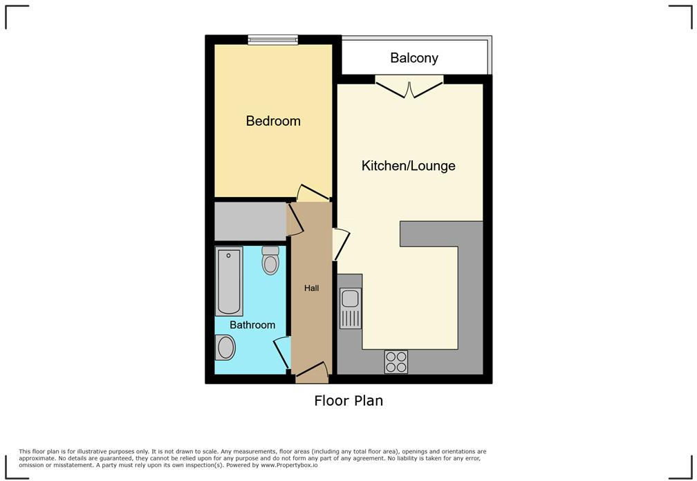 Britannia Appartments, Copper Quarter floorplan