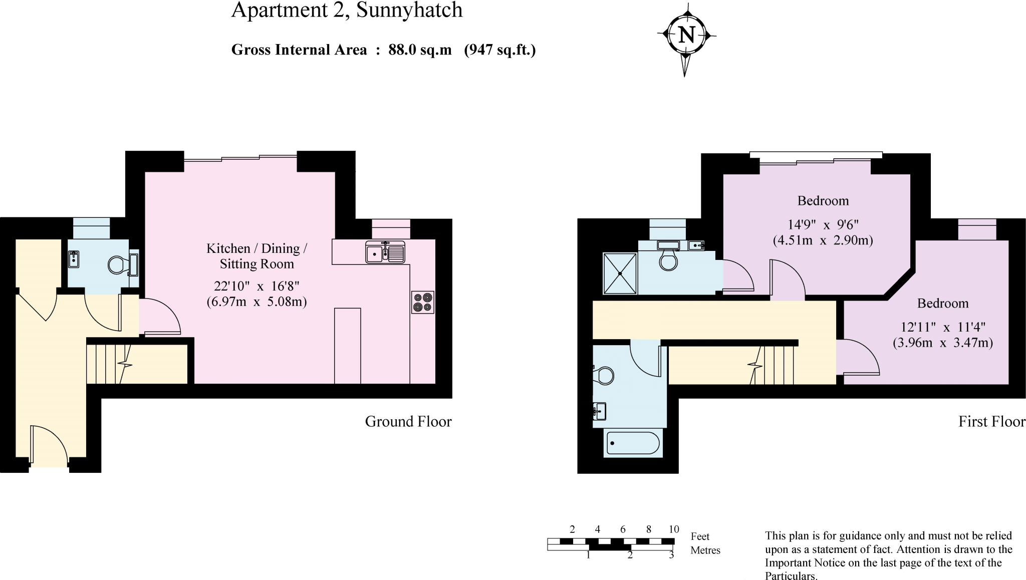 Hitchen Hatch Lane, Sevenoaks, Kent, TN13. floorplan