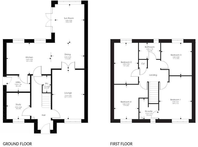 Plot 24, 4, Rue De Maisdon, Keelby, Grimsby floorplan