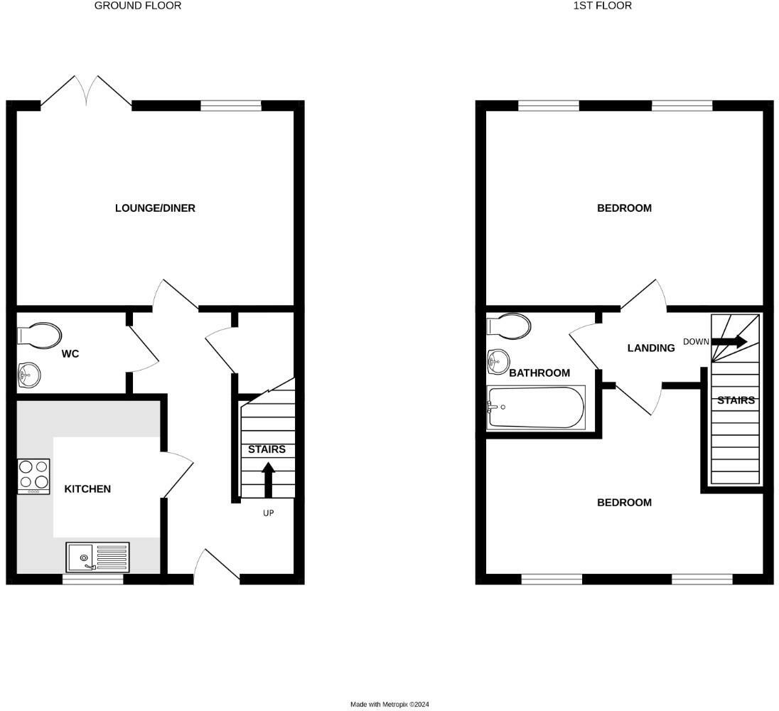 Mercia Road, Dunmow floorplan