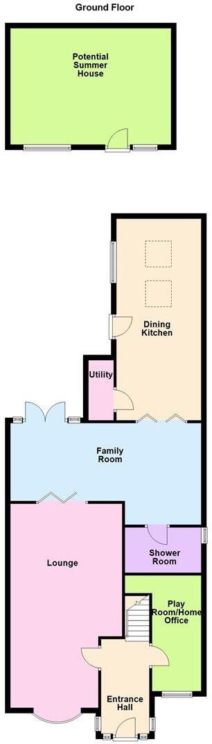 Shackerdale Road, Wigston floorplan
