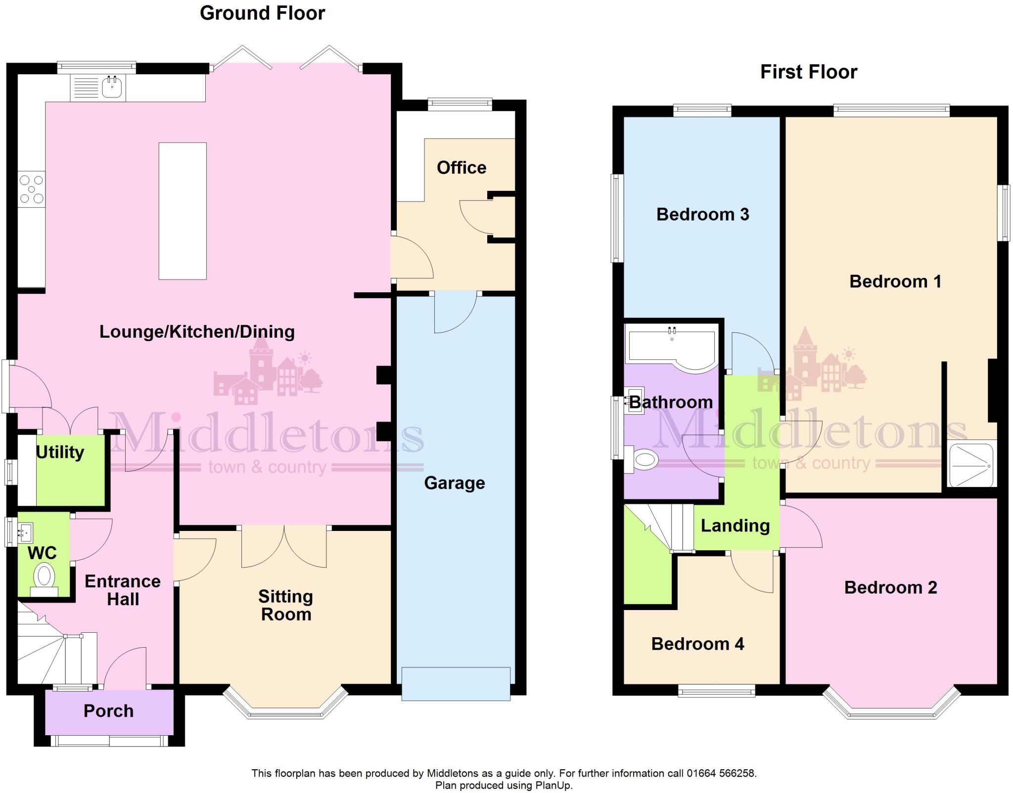 Bowley Avenue, Melton Mowbray floorplan