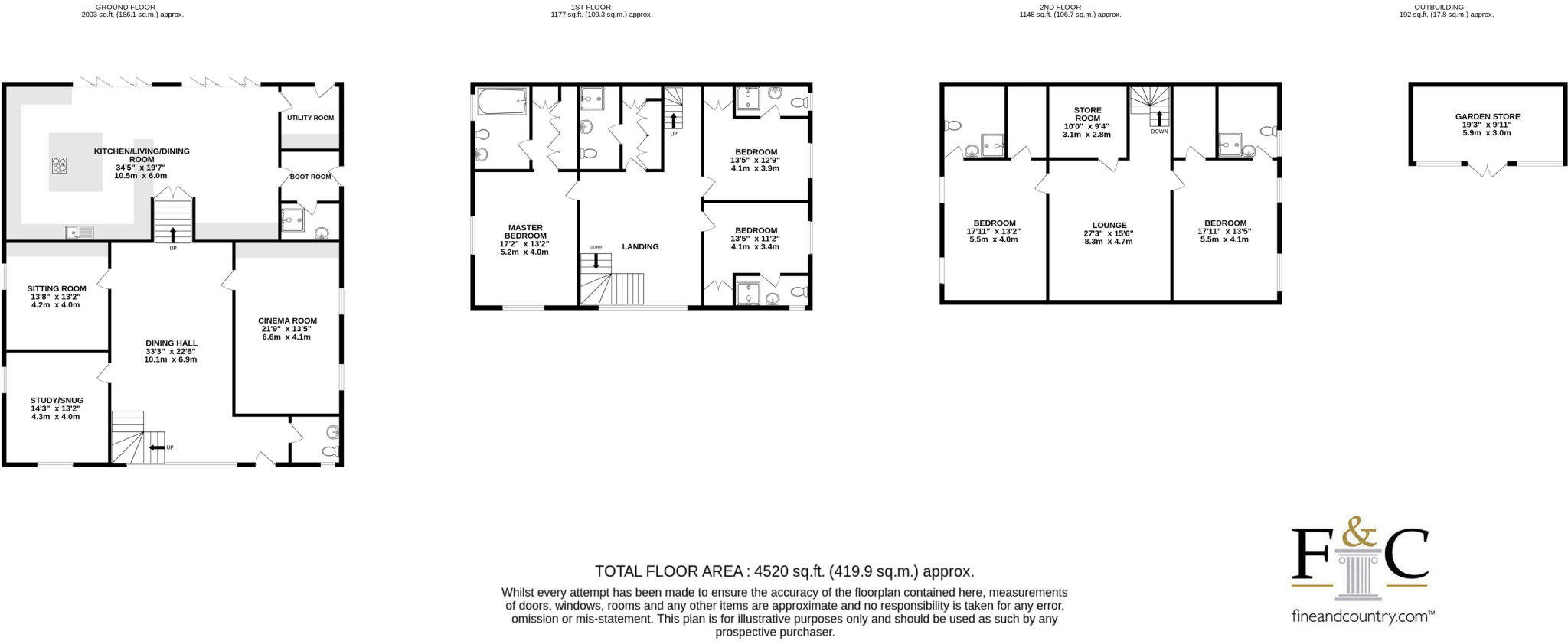 Debden Green, Saffron Walden, Essex, CB11 floorplan