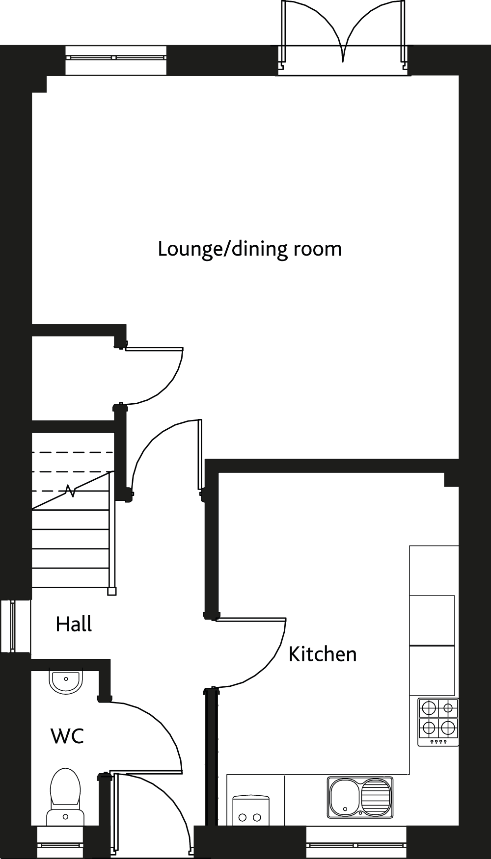 The Pippin (Plot 255) Highfields Green, Yeomans Way, Littleport, Ely, Cambridgeshire floorplan