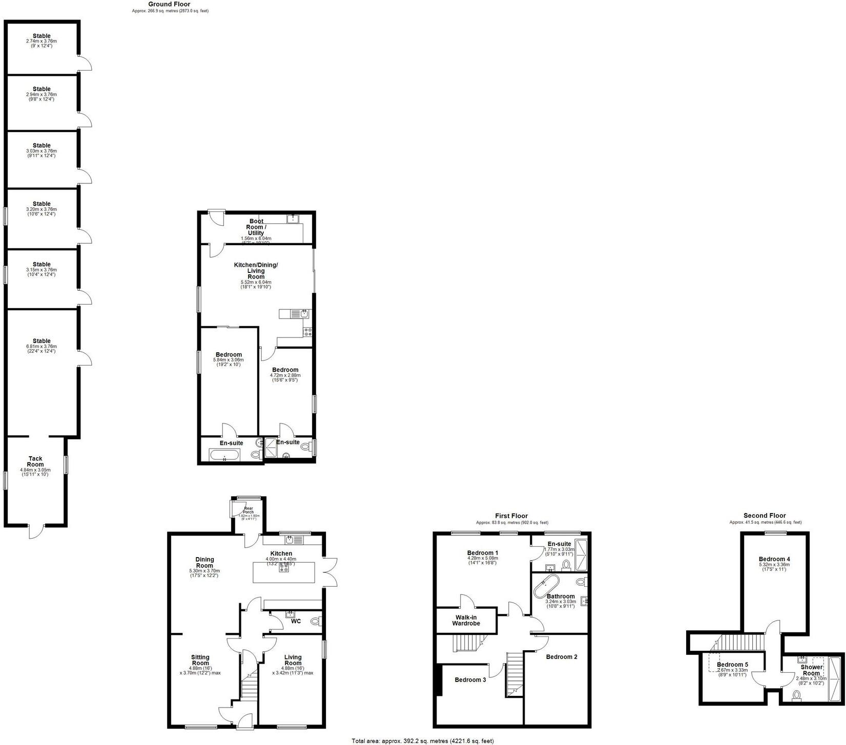 Chain House Lane, Whitestake, PR4 4LD floorplan