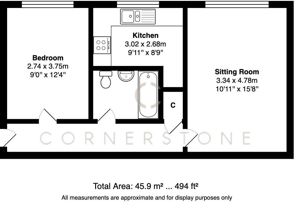 Stone Mill Court, Meanwood, Leeds, West Yorkshire floorplan