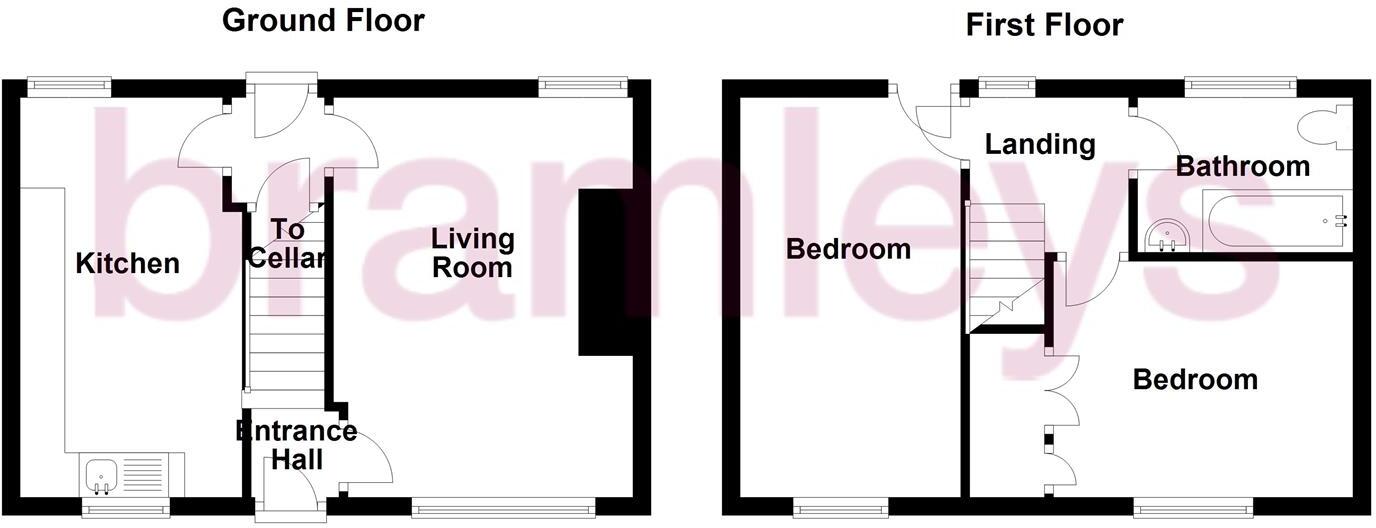 Whitwell Grove, Elland floorplan