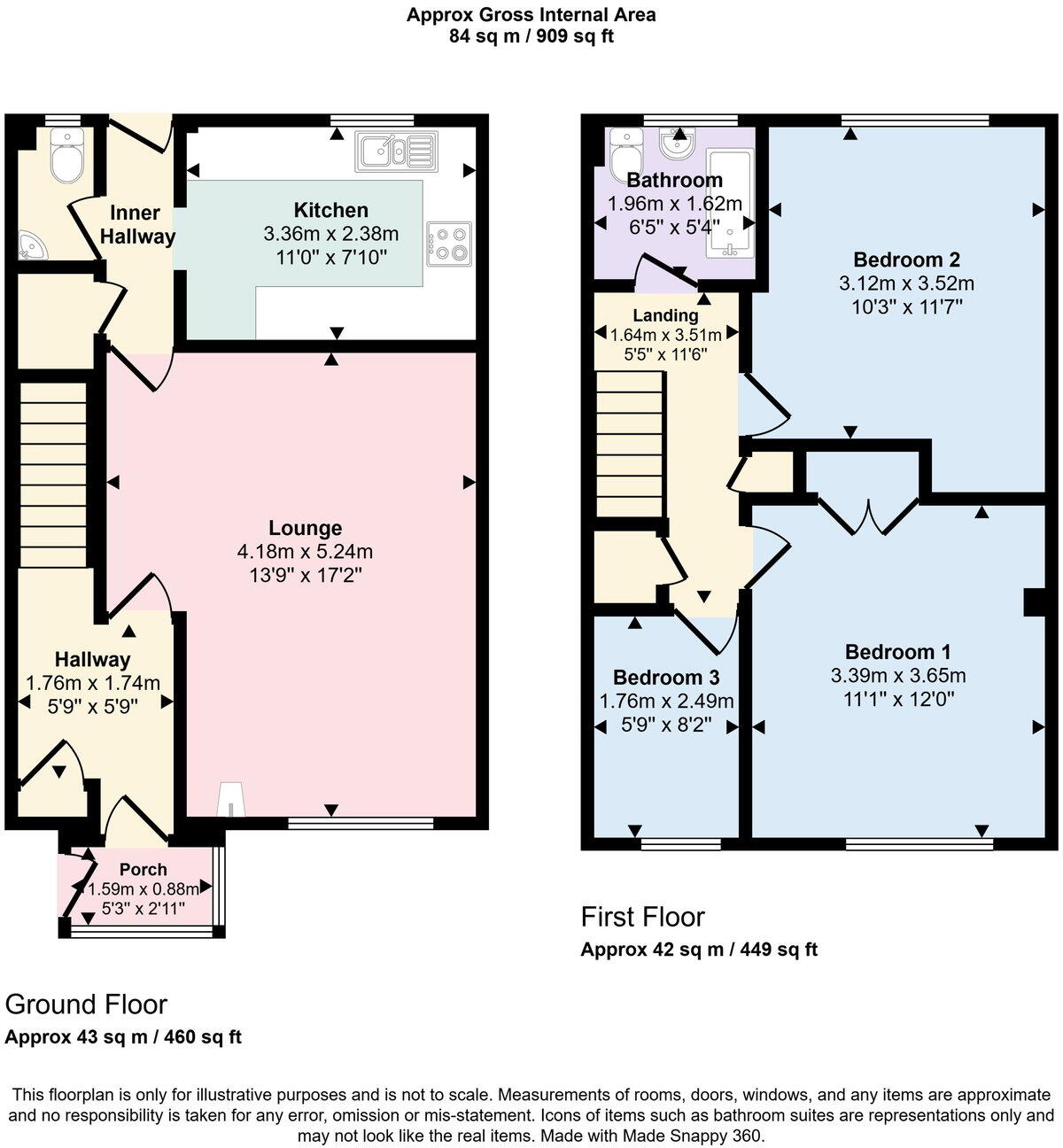 Ffordd Tynewydd, Meliden LL19 8PQ floorplan