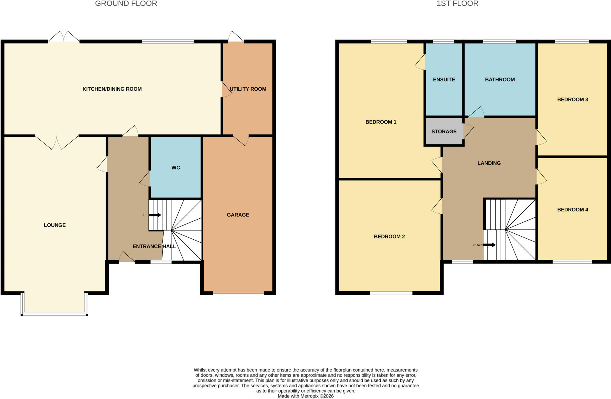 Boulters Lane, Wood End, Atherstone, Warwickshire, CV9 floorplan