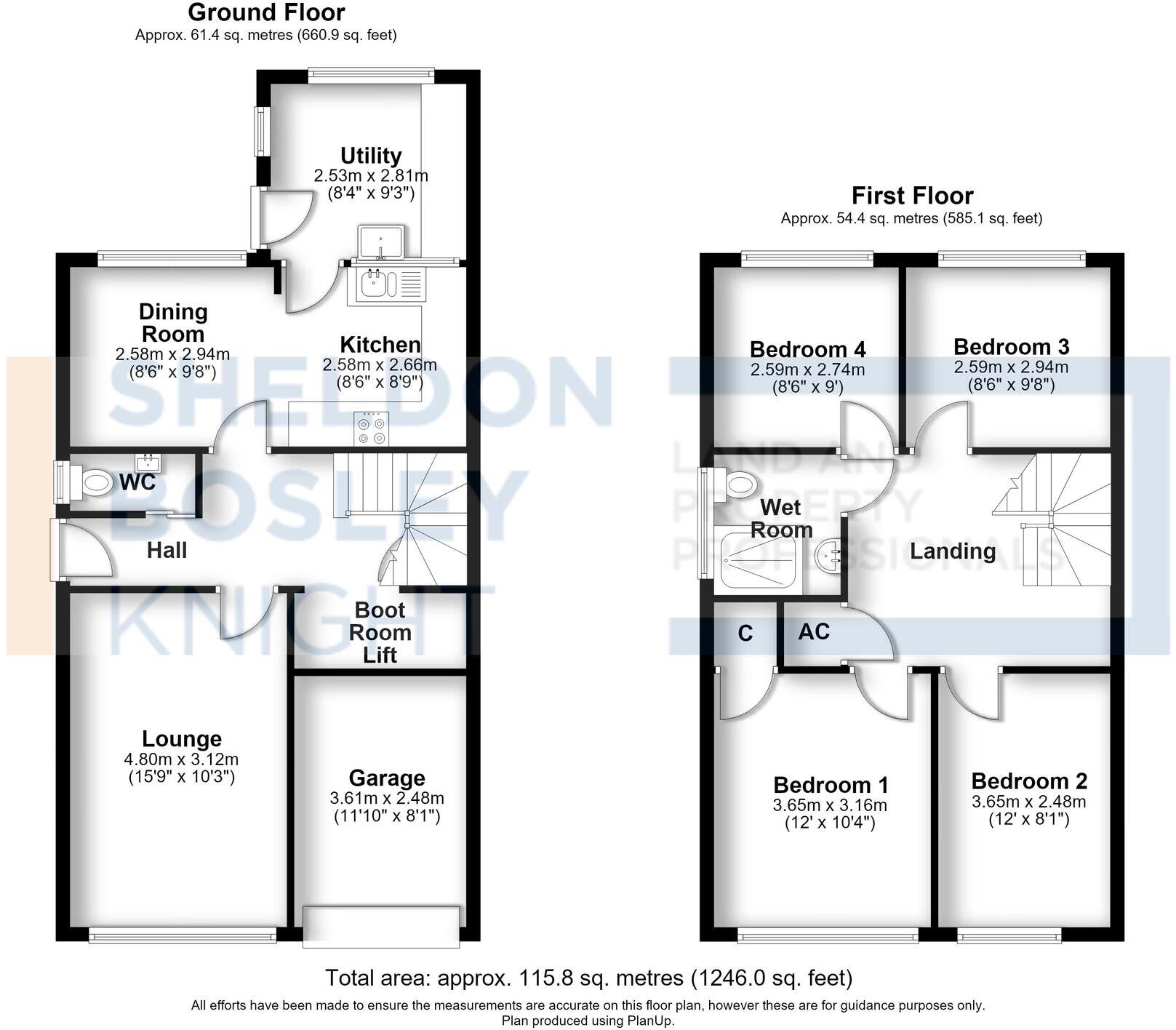 Beech Avenue, Drakes Broughton, WR10 floorplan