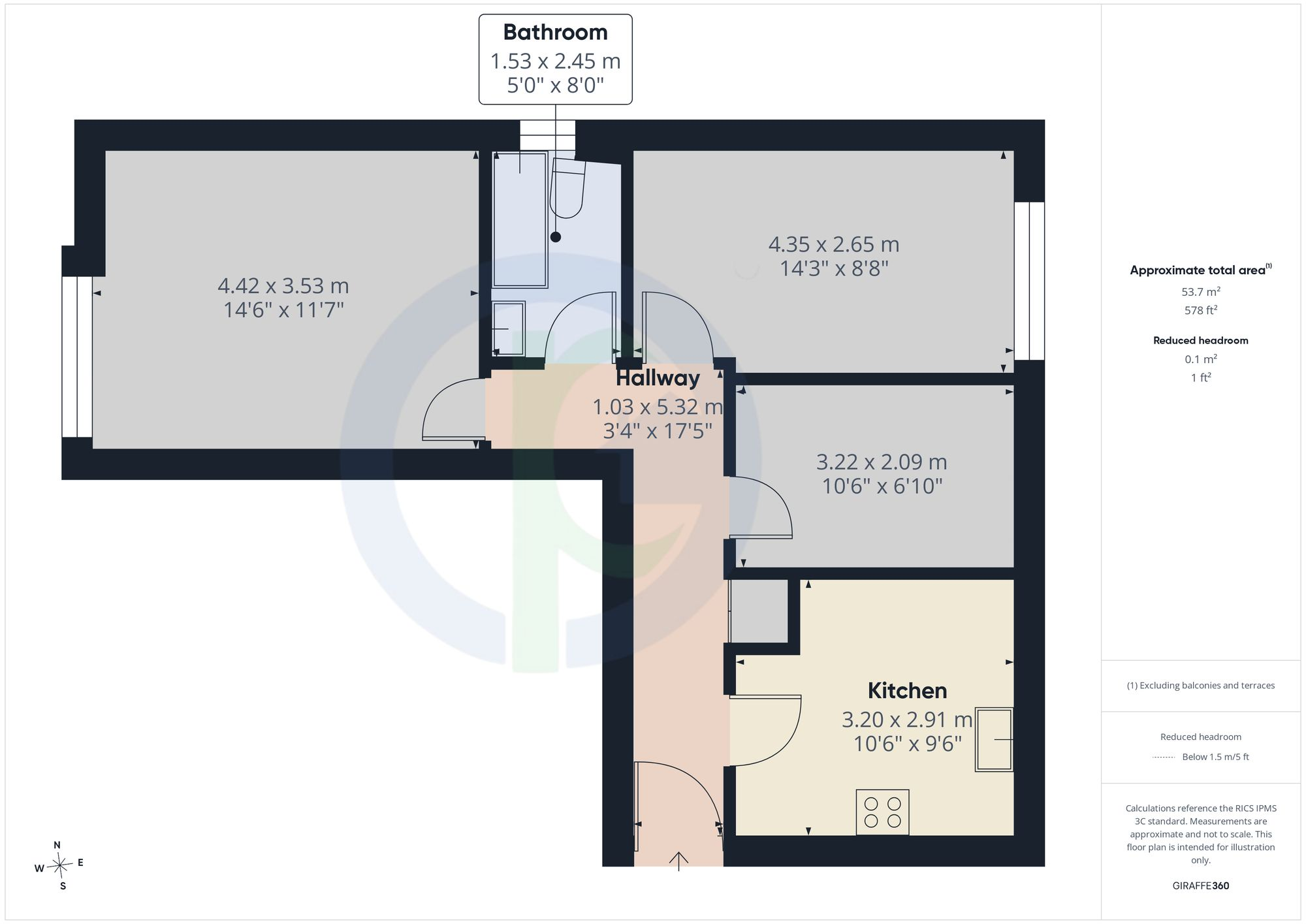 Crossbrook Street, Cheshunt, EN8 floorplan