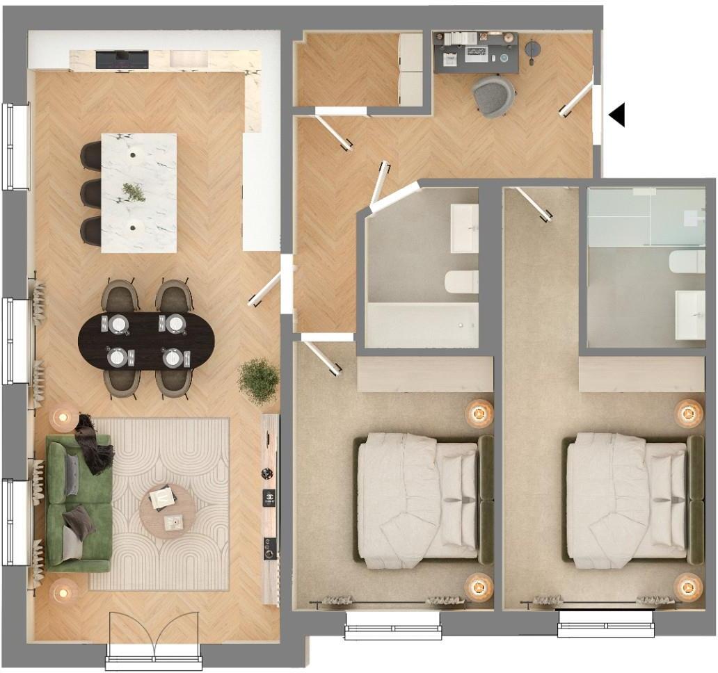 Woodlands Road, Harrogate floorplan