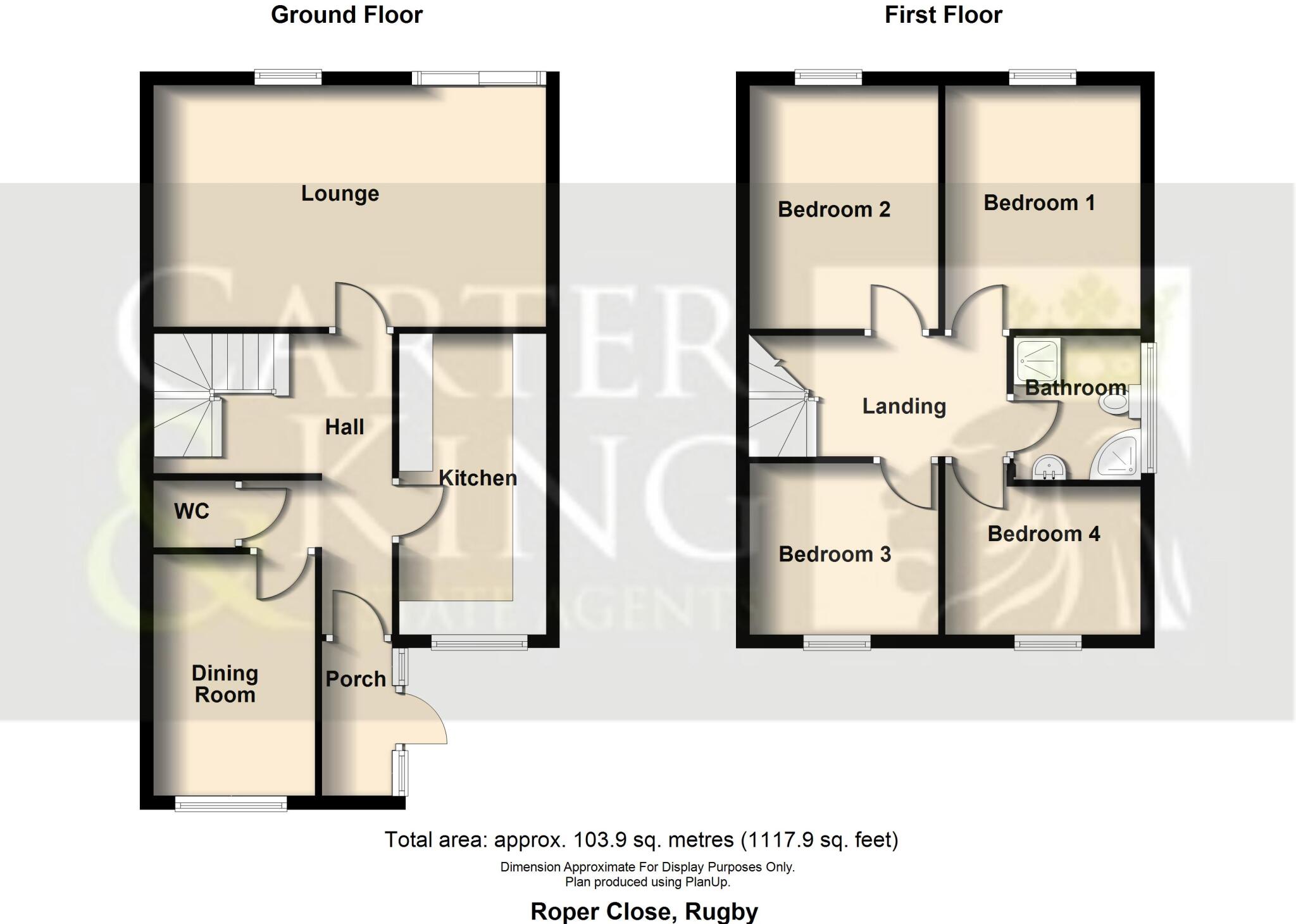 Roper Close, Hilmorton, Rugby floorplan