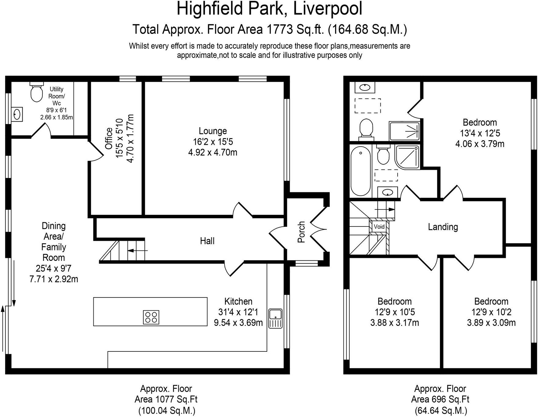 Highfield Park, Liverpool, L31 floorplan