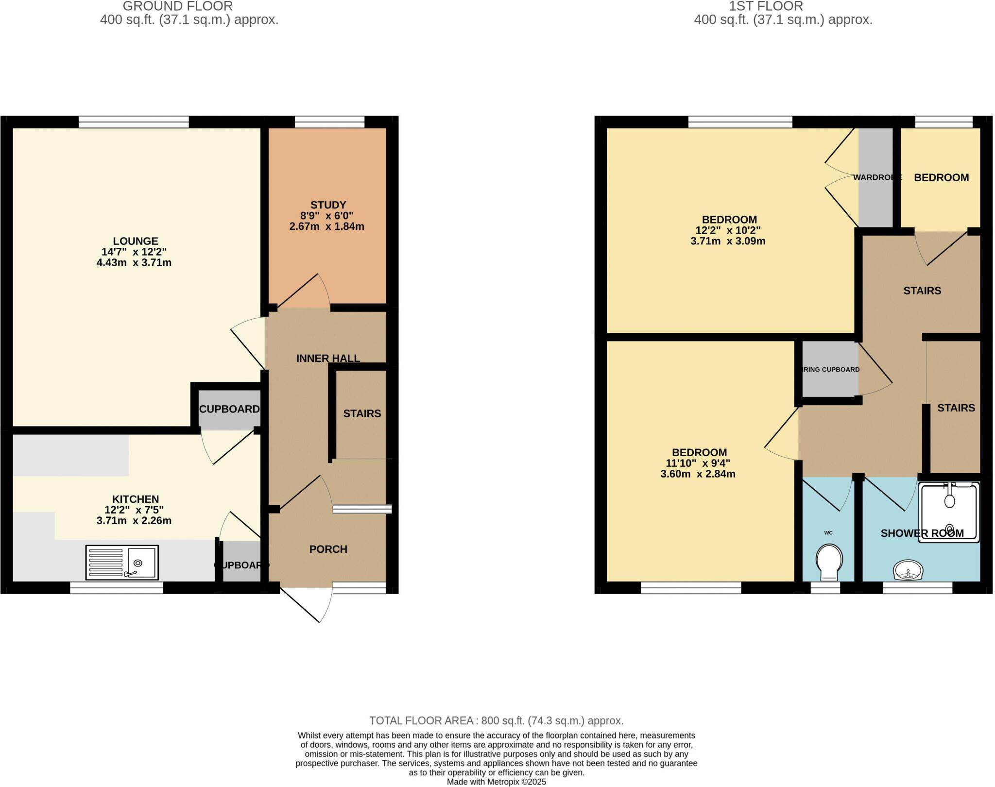 Mapledean, Cinderford floorplan
