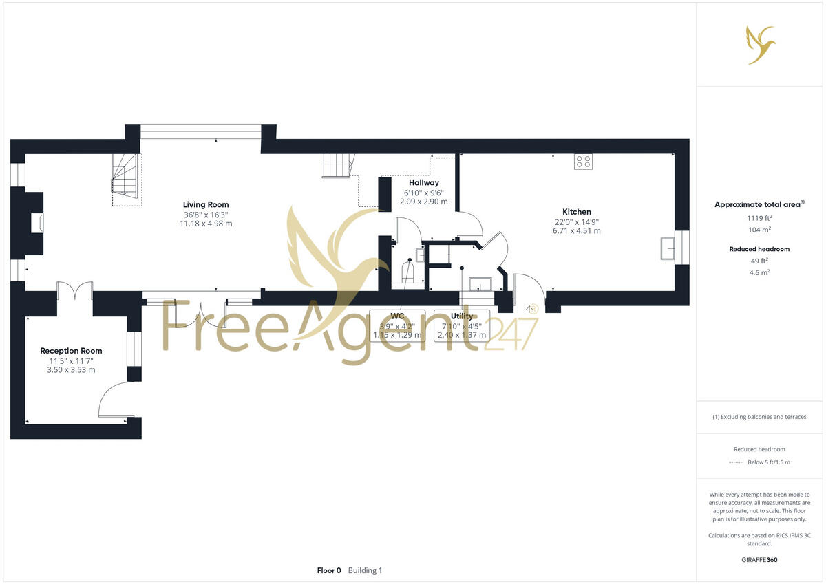 Brook House Barn, Aston-on-carrant, Tewkesbury, GL20 floorplan
