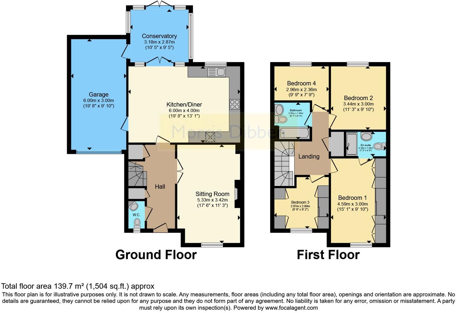 Shute Close, HAYLING ISLAND, Hampshire, PO11 floorplan