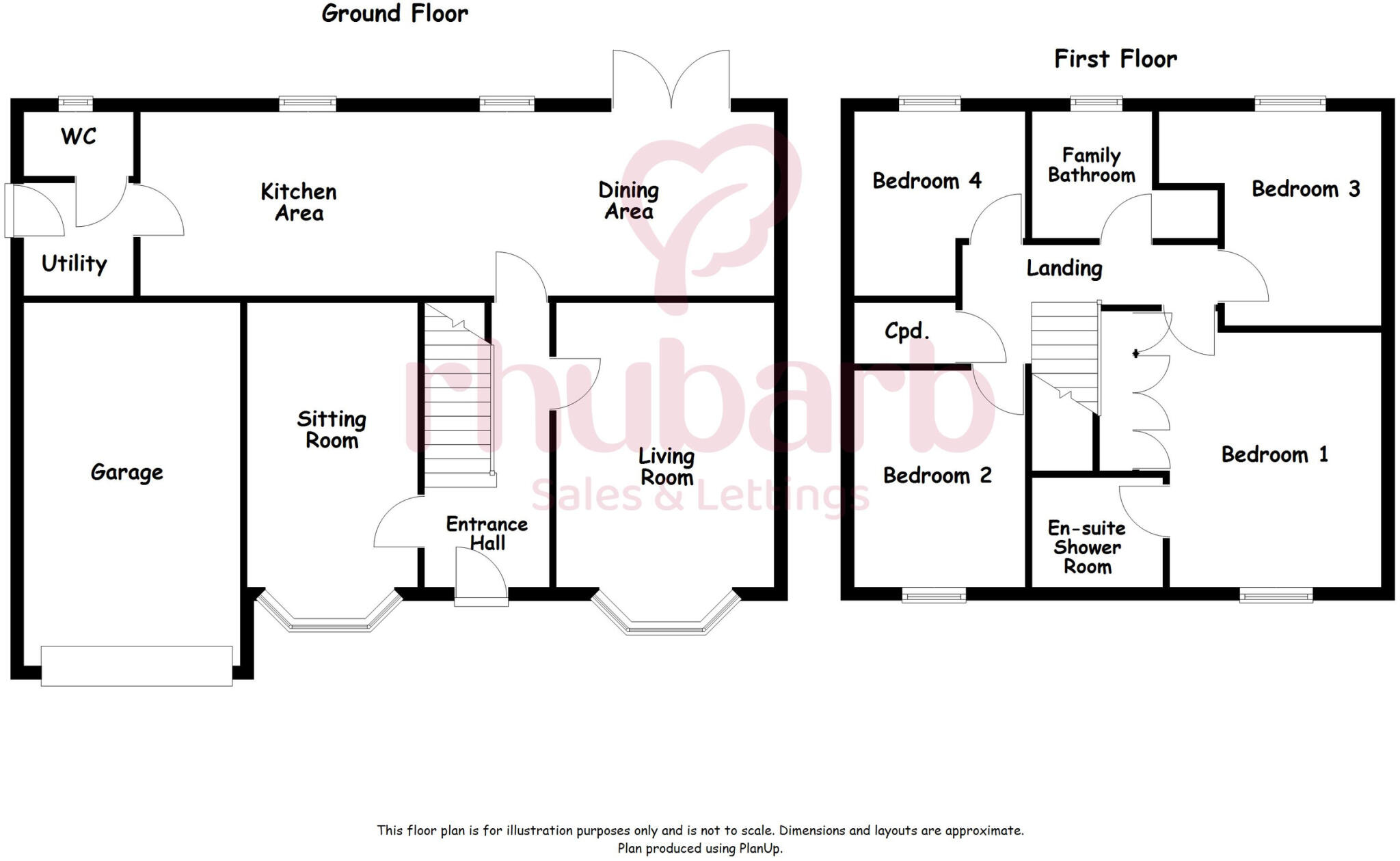 Leafield Gardens, Wrenthorpe, Wakefield floorplan