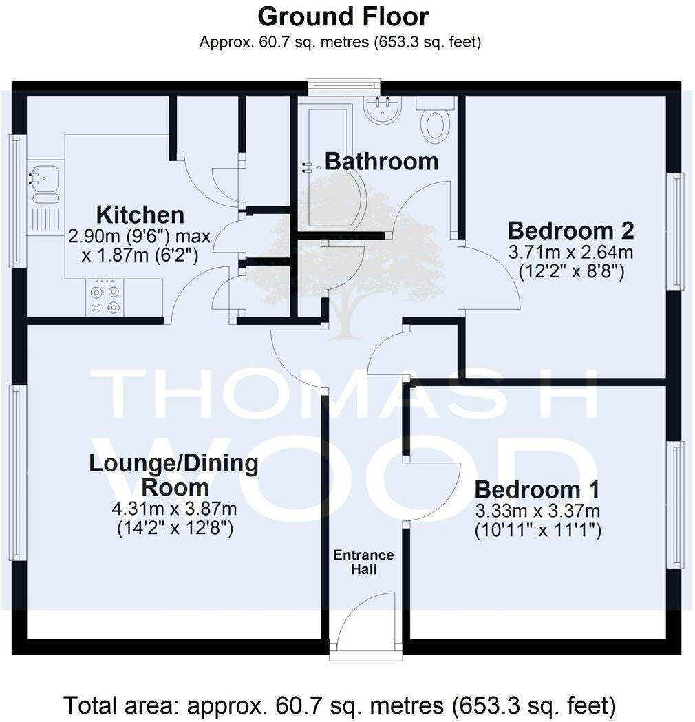 Woodside Court, Lisvane, Cardiff floorplan