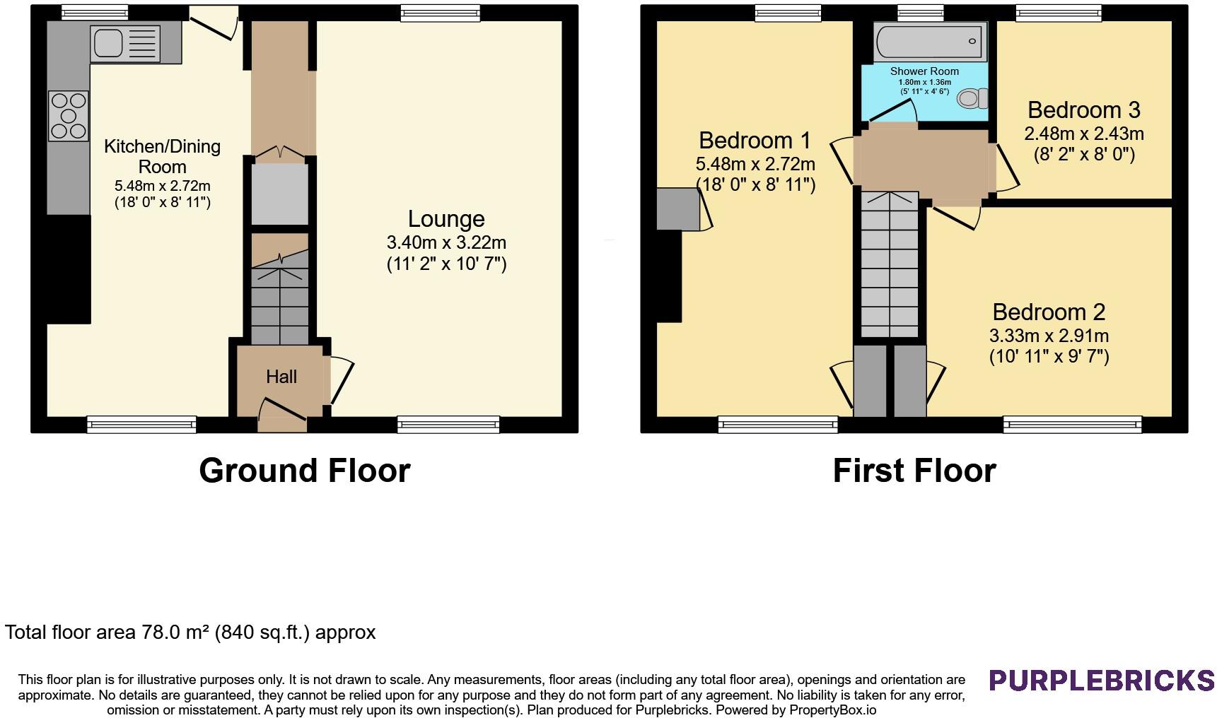Mansfield Road, Edwinstowe, NG21 floorplan
