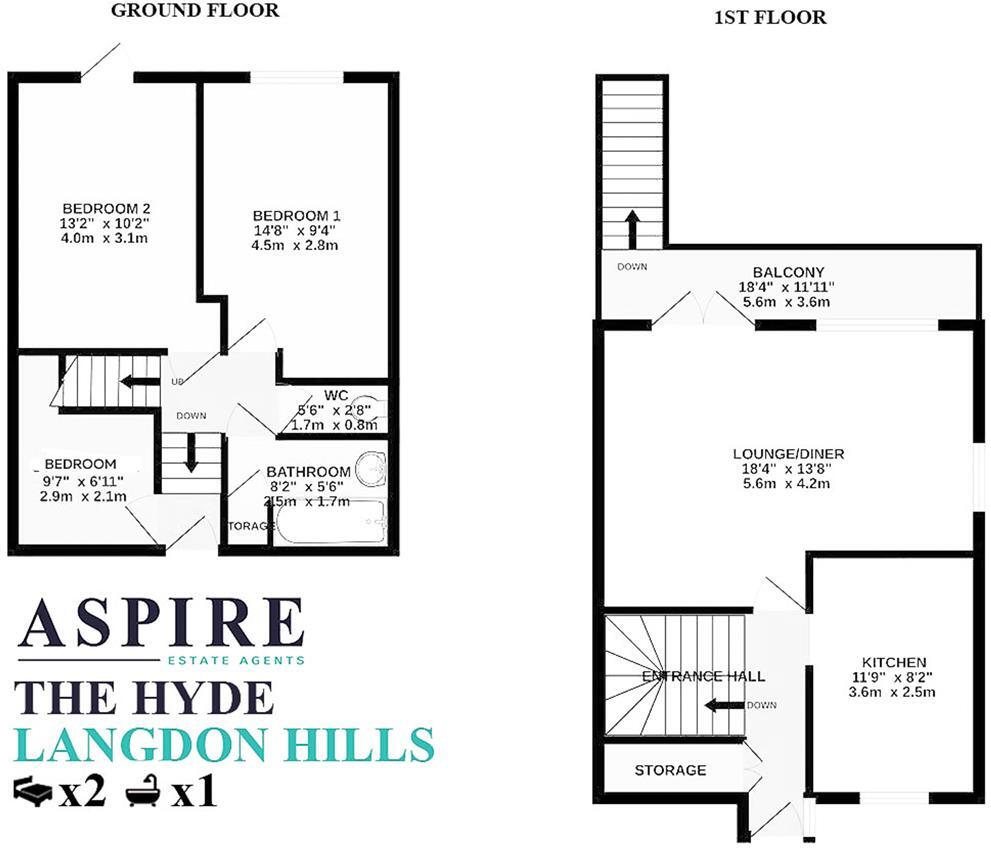 The Hyde, Langdon Hills, Basildon floorplan
