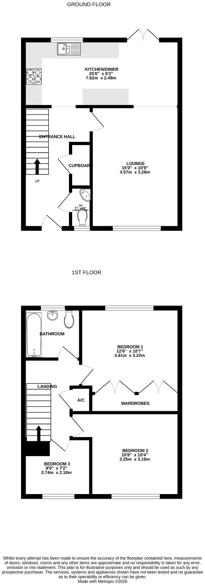 Rooksbridge, Dibden floorplan