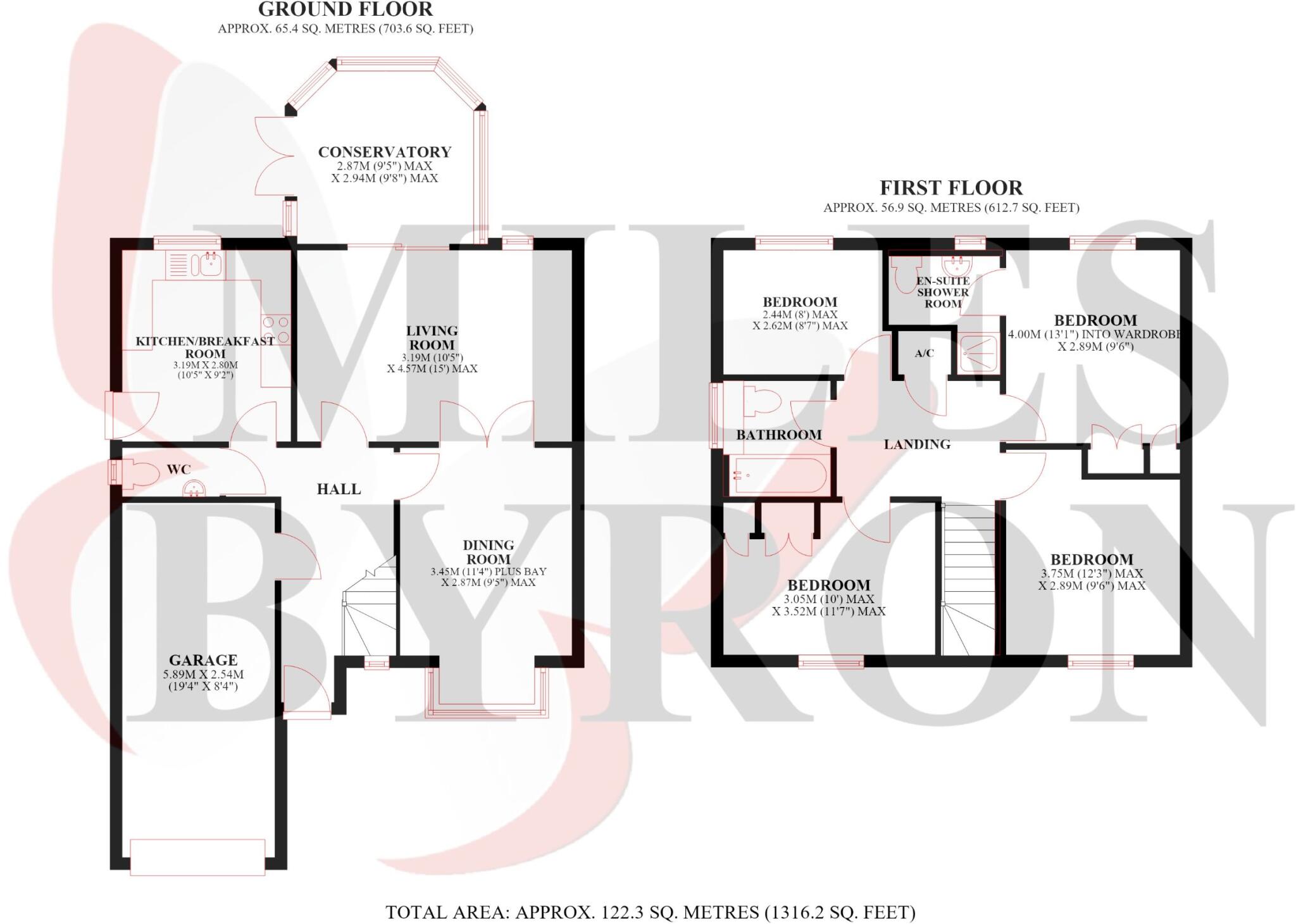 Wensleydale Close, Shaw, Swindon floorplan