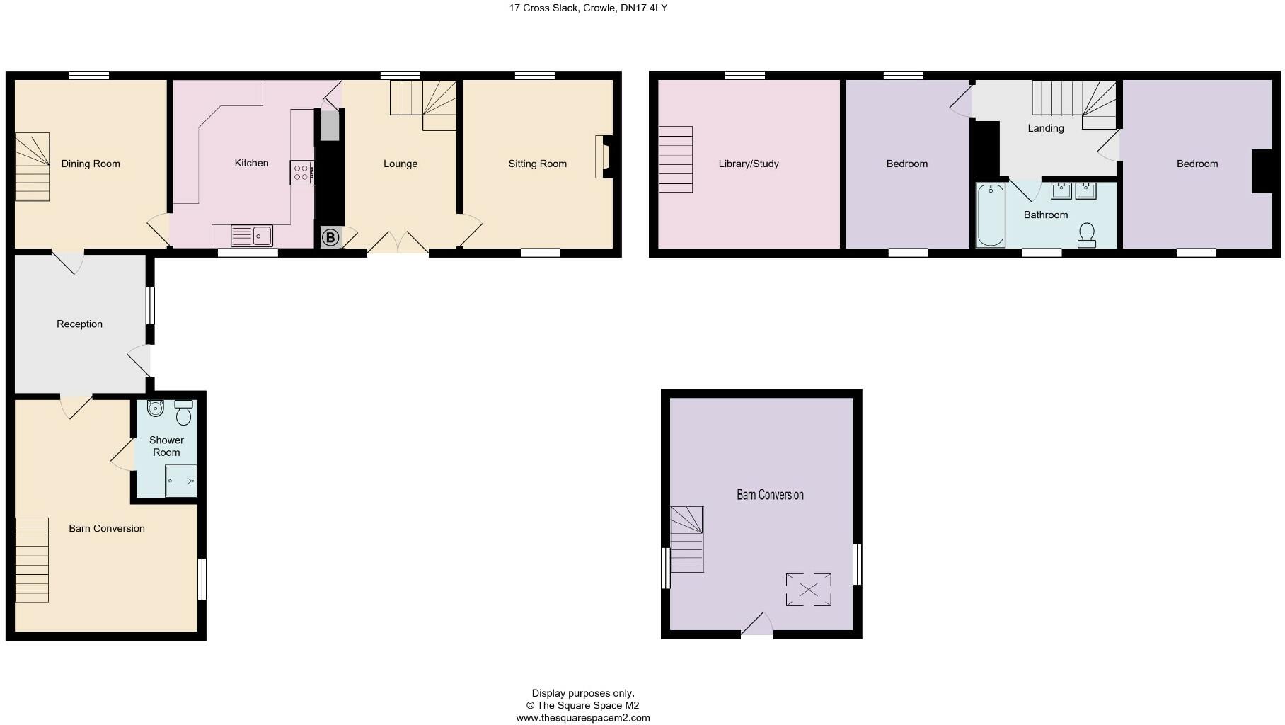 Wynlande Cottage, 17 Cross Slack, Crowle, DN17 4LY floorplan