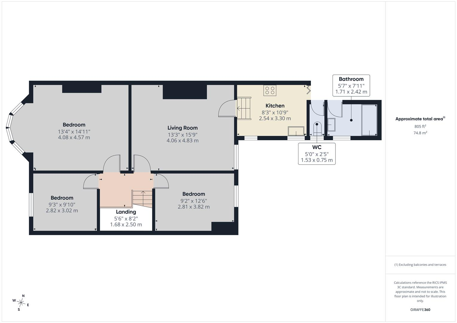 Park View, Whitley Bay floorplan