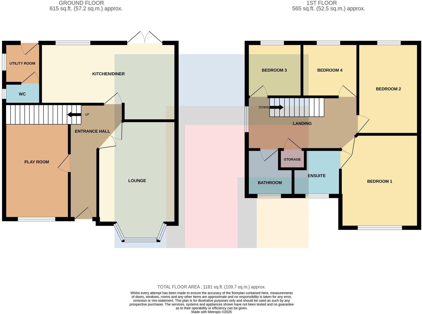 Marguerites Way, Cardiff, CF5 floorplan