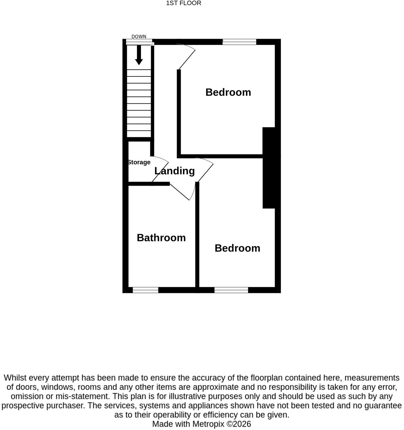 16 Montgomery Street, Skipton, BD23 2ER floorplan