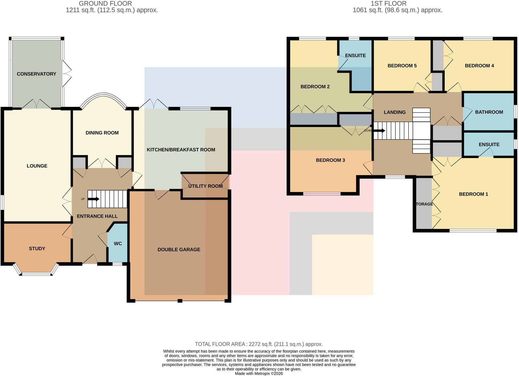 Ffordd Y Berllan, Morganstown, CF15 floorplan