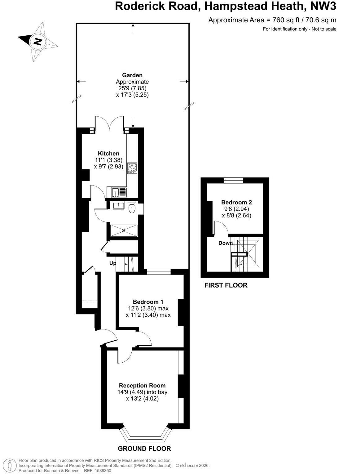 Roderick Road, Hampstead Heath, NW3 floorplan