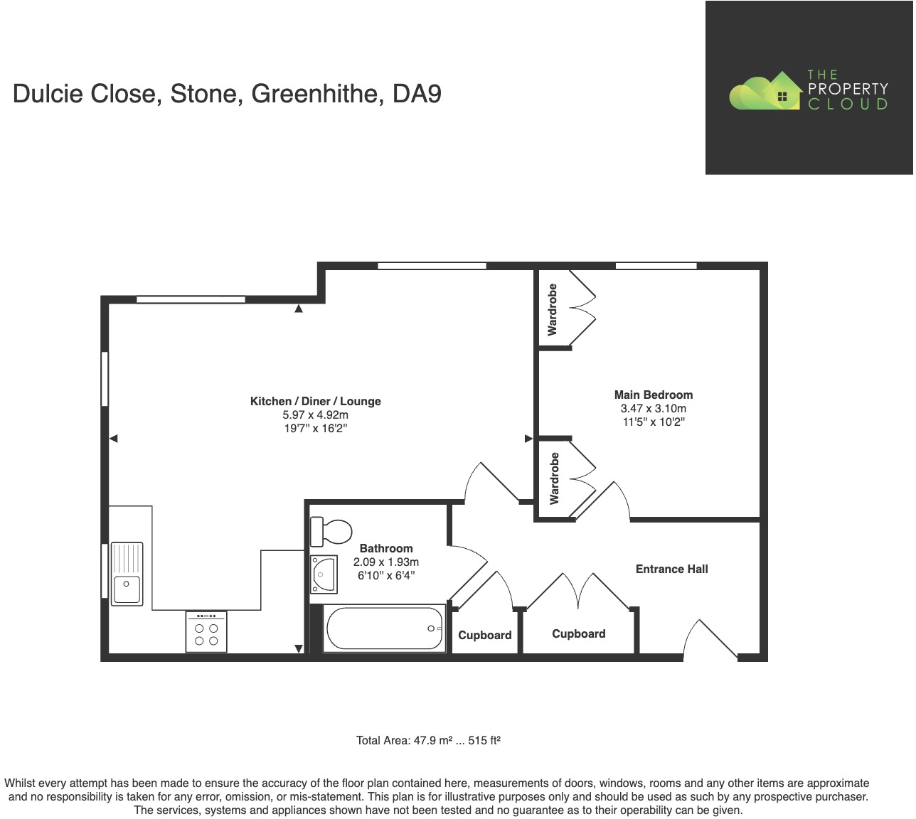 Dulcie Close, Greenhithe, Kent, DA9 floorplan