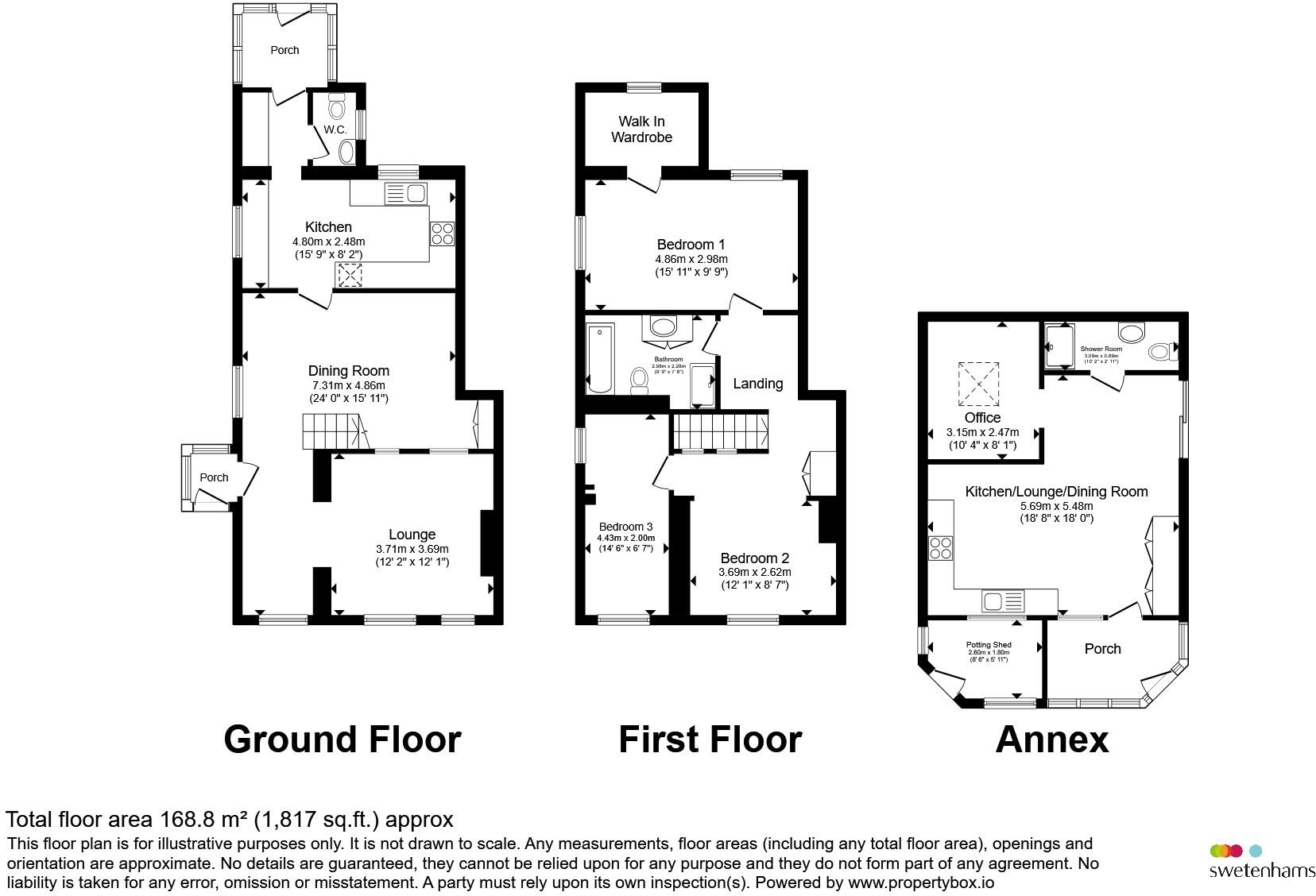 Kelsall Road, Ashton Hayes, Chester floorplan