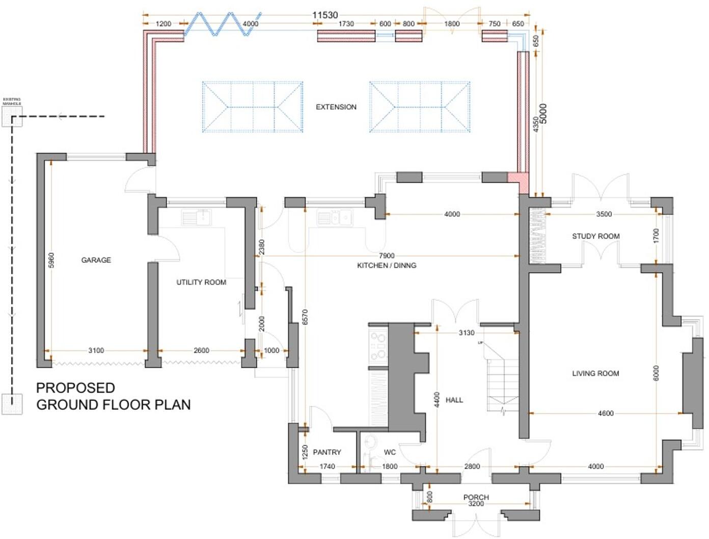 Chester Road, Woodford, SK7 floorplan