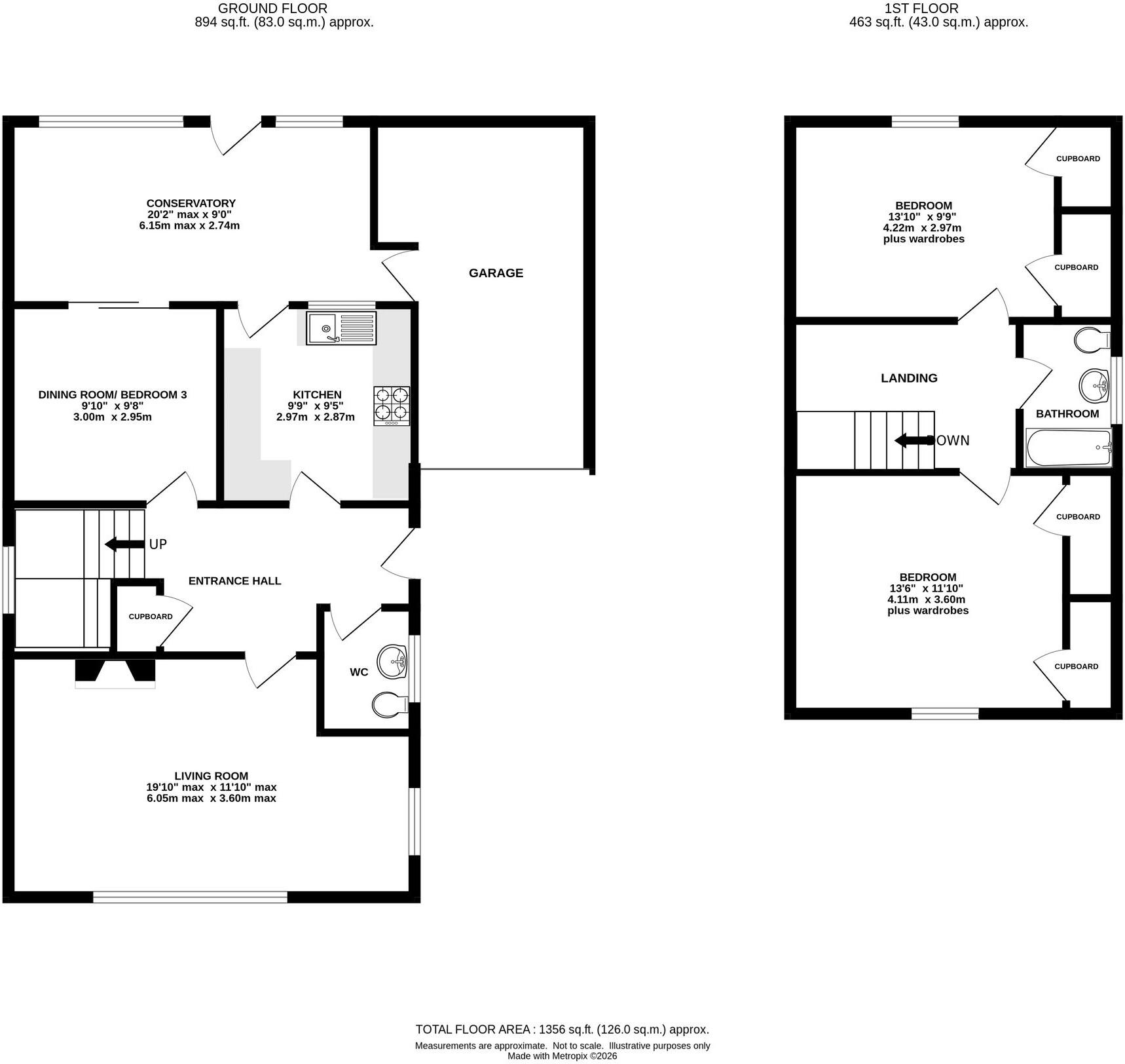 Grasmere Drive, Holmes Chapel, CW4 floorplan