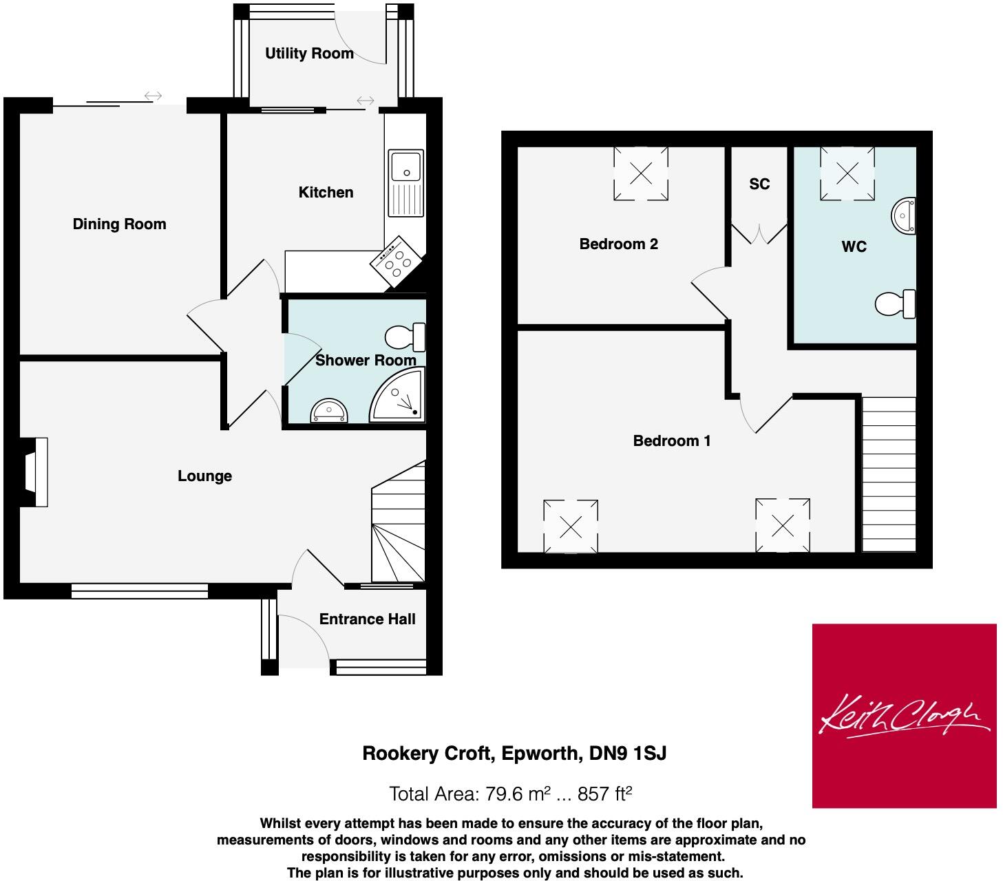 Rookery Croft, Epworth floorplan