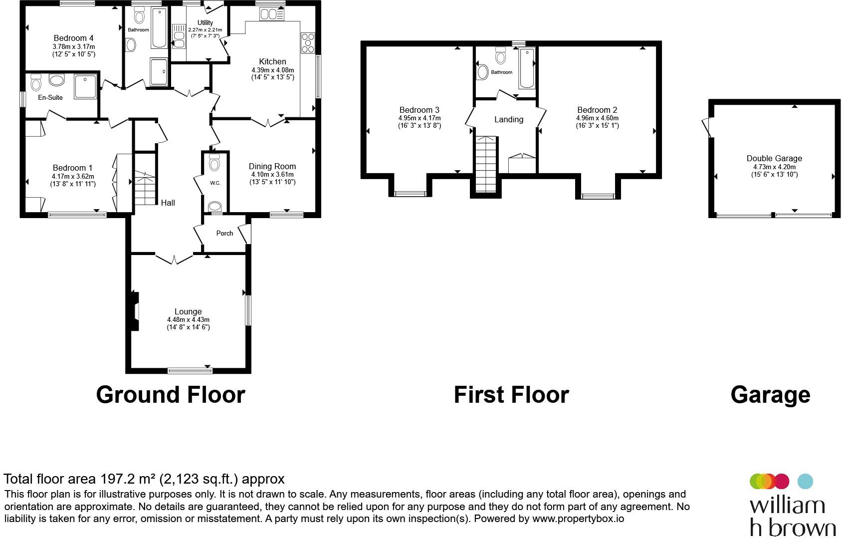 The Home Close, Dereham floorplan