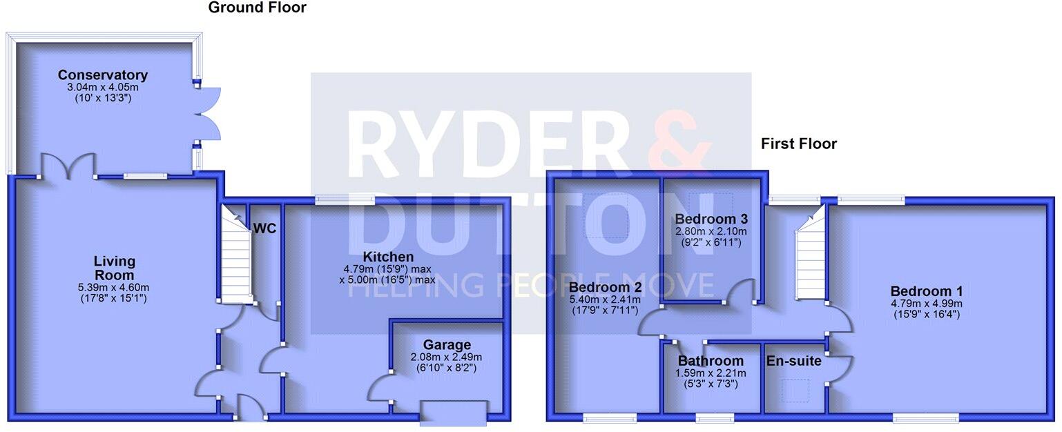 Smallshaw Fold, Ashton-under-Lyne, Greater Manchester, OL6 floorplan