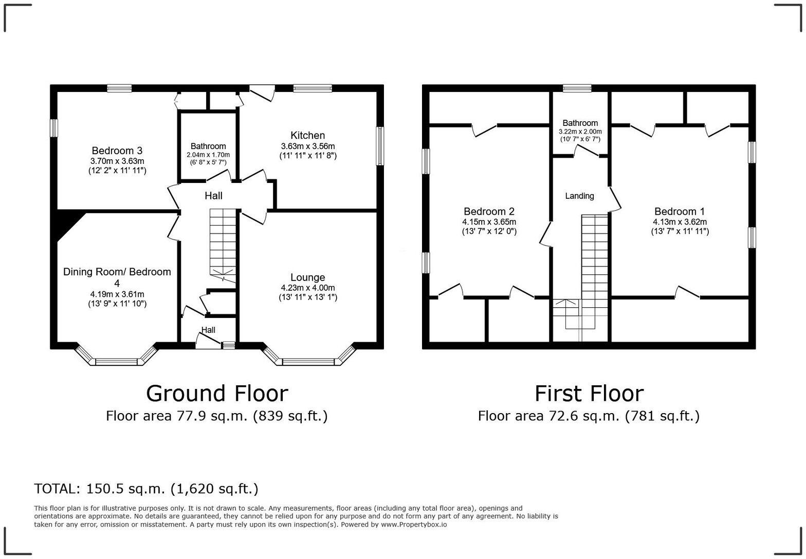 Bryn Avenue, Kinmel Bay, LL18 5BH floorplan