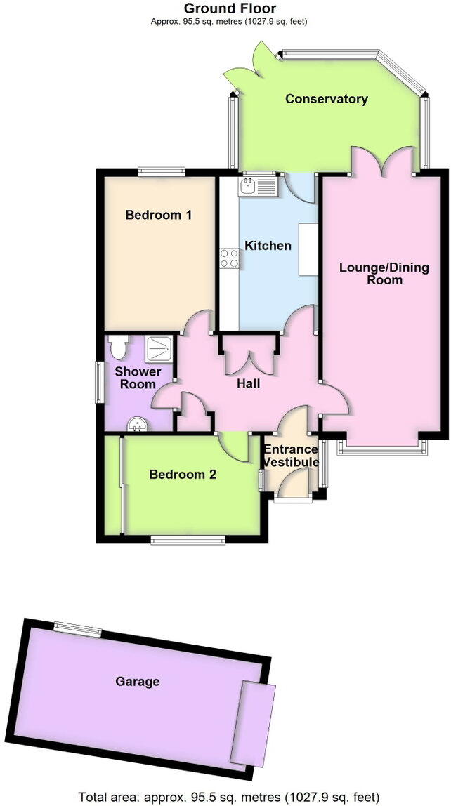 Fleetwood Close, Southport floorplan