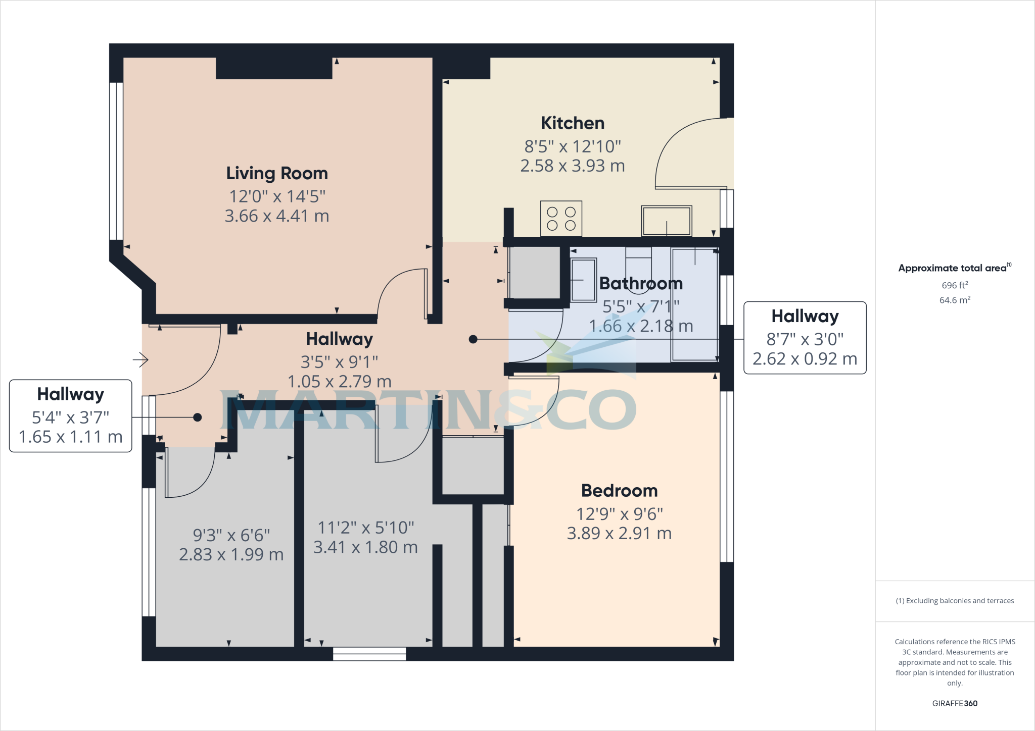Fernhurst Crescent , Brighton floorplan