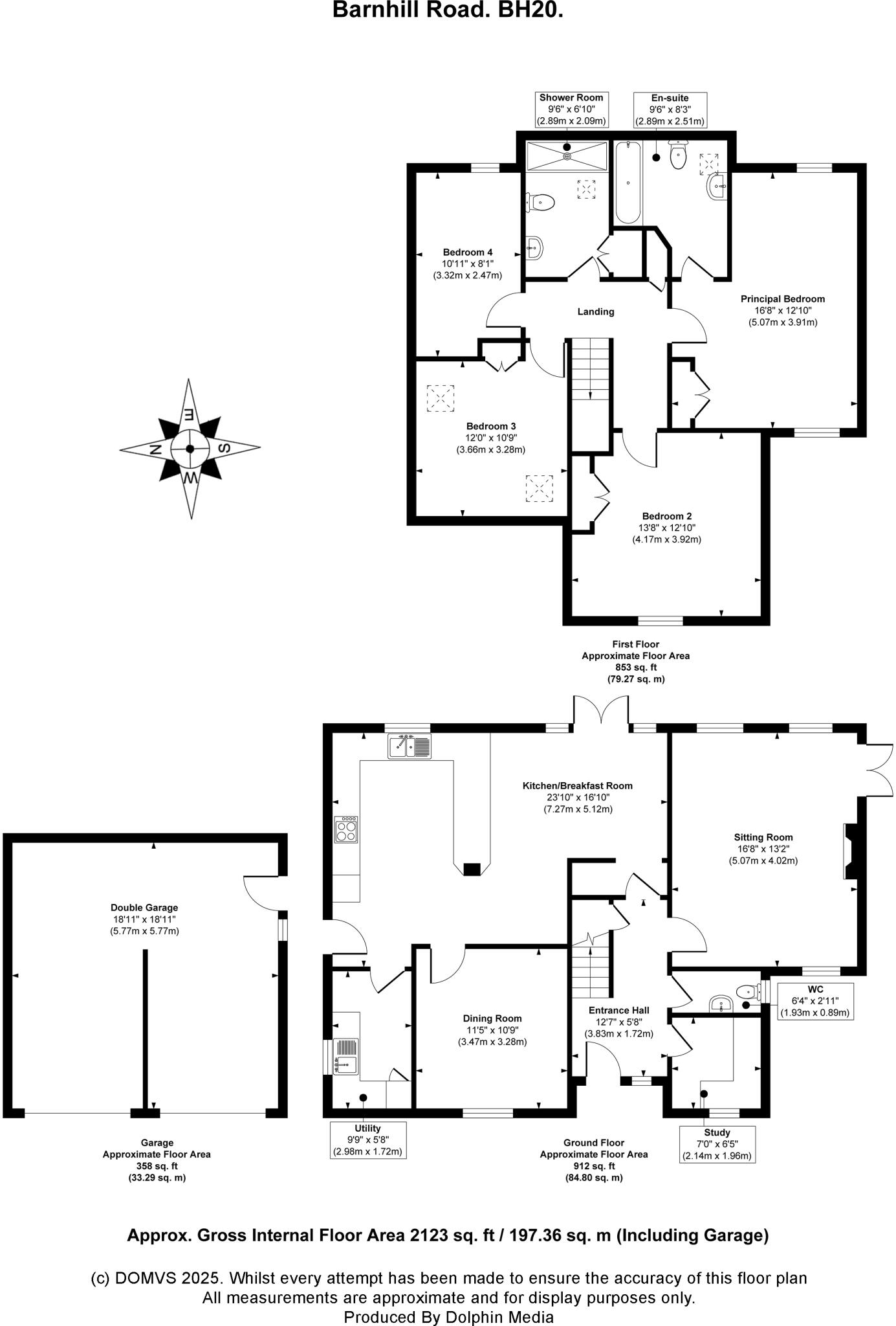 Ridge, Wareham, Dorset floorplan
