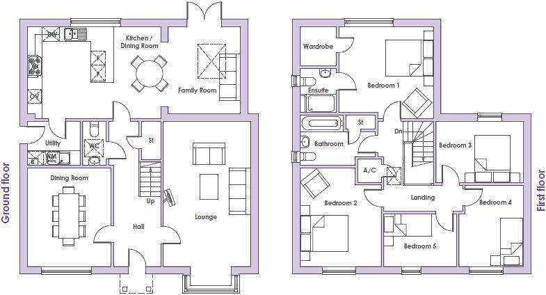 Delavale Road, Winchcombe, Tewkesbury,
GL54 5HN floorplan