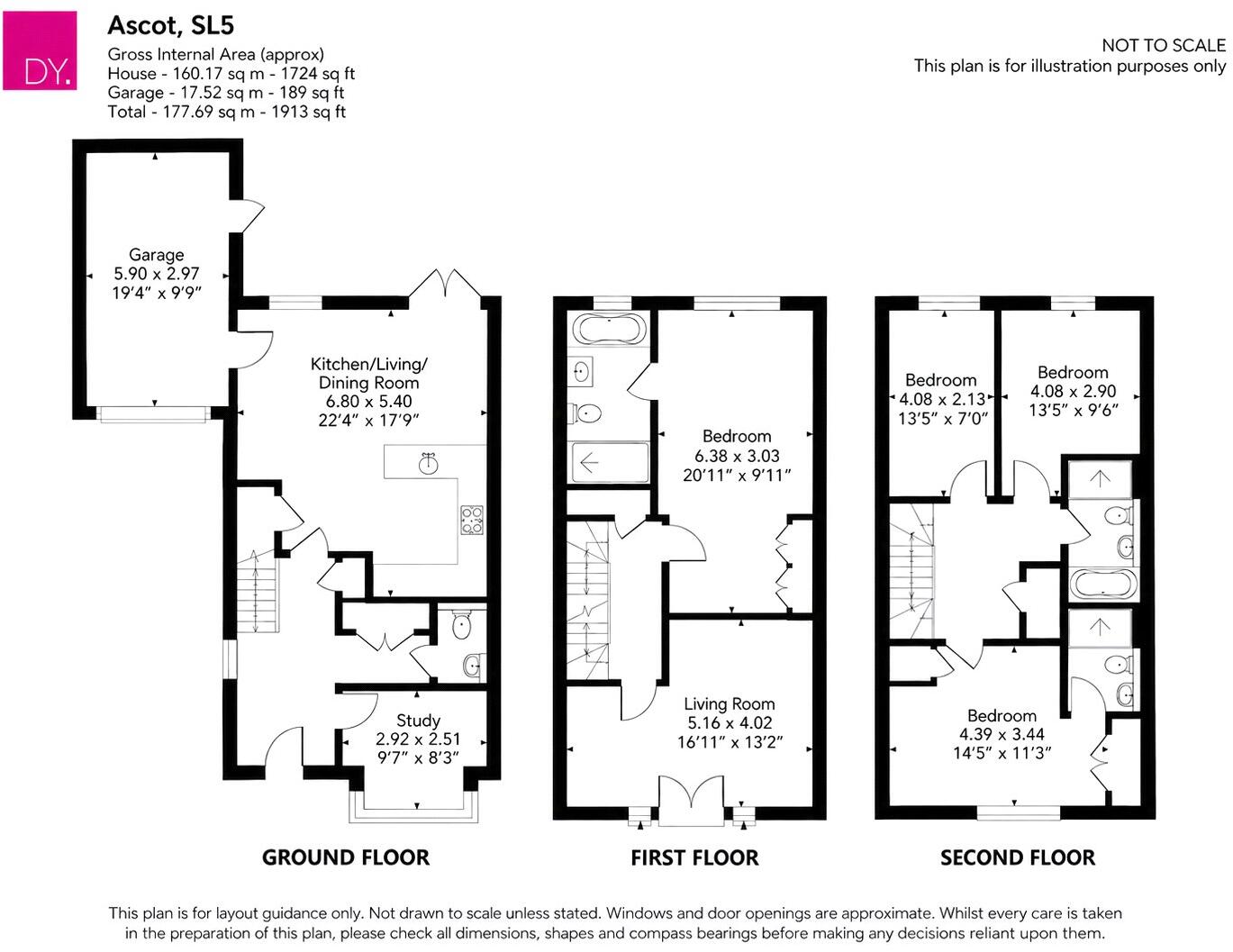 Martin Avenue, Sunninghill, Ascot, Berkshire, SL5 floorplan