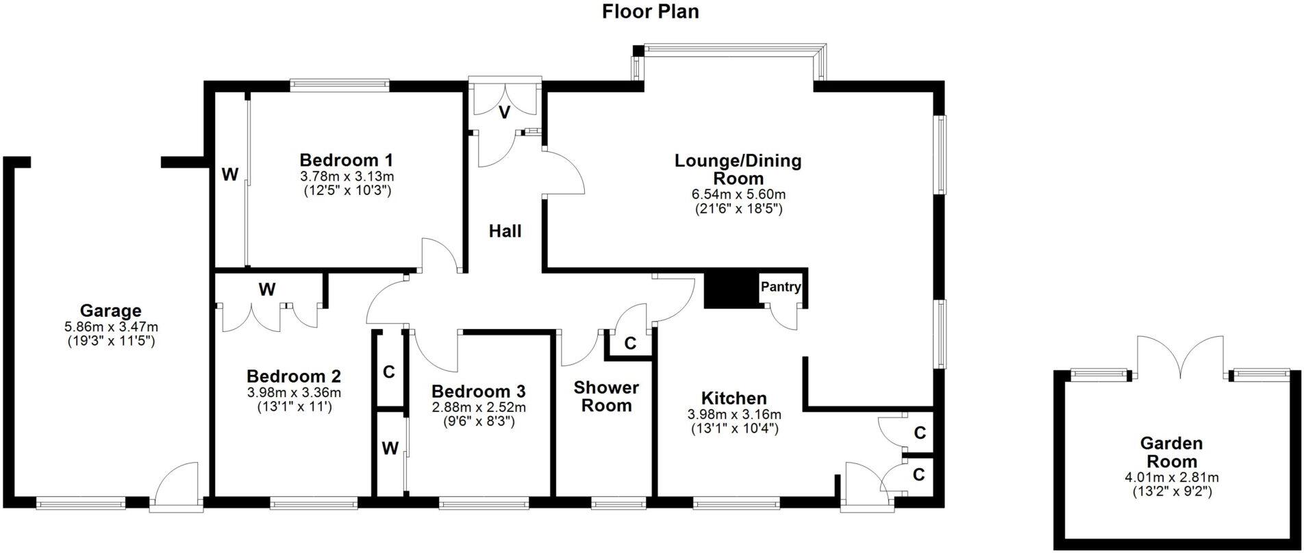 44 Whyte Avenue, Irvine, KA12 0EG floorplan