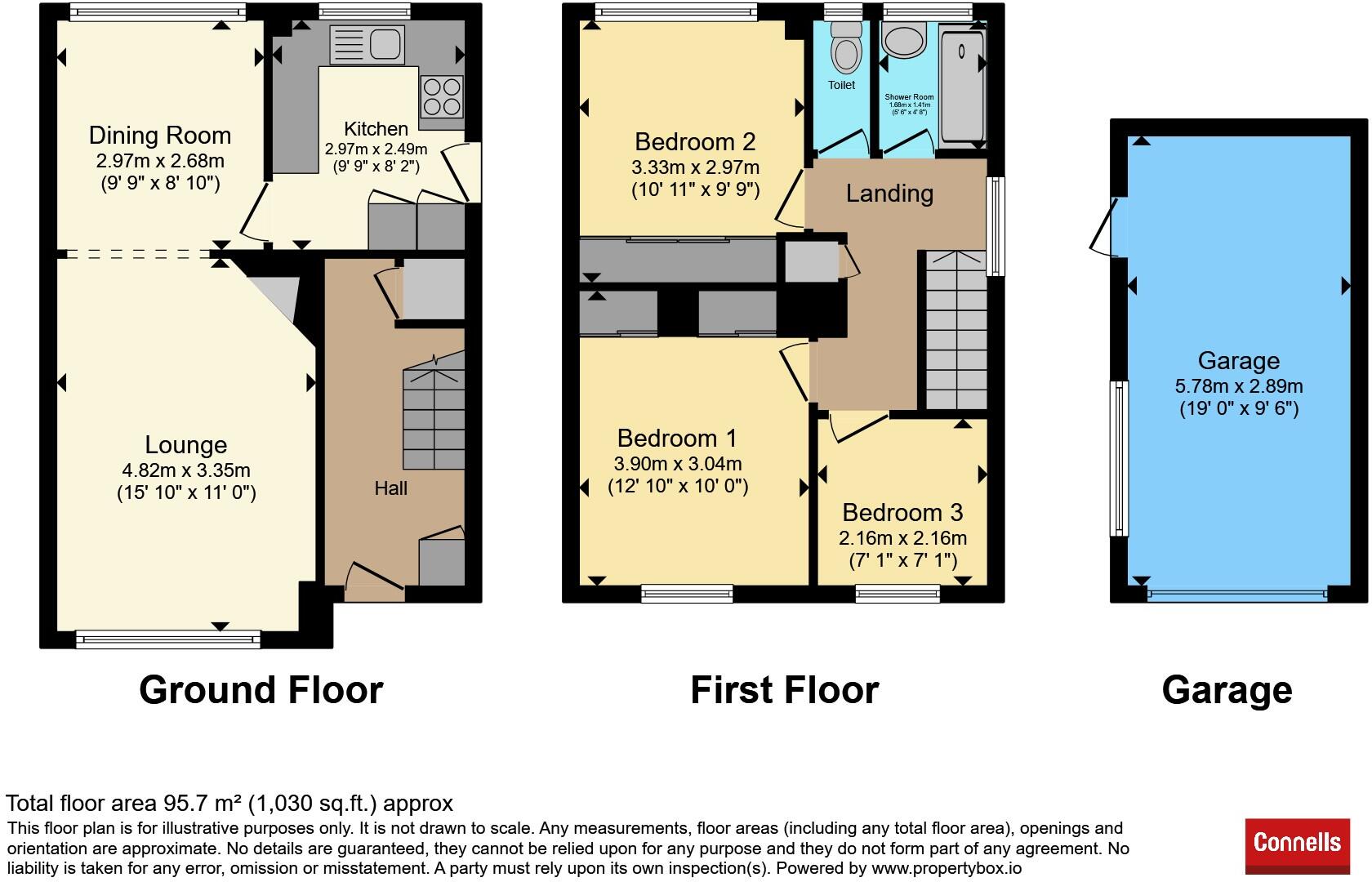 Kenmore Drive., ., HINCKLEY floorplan