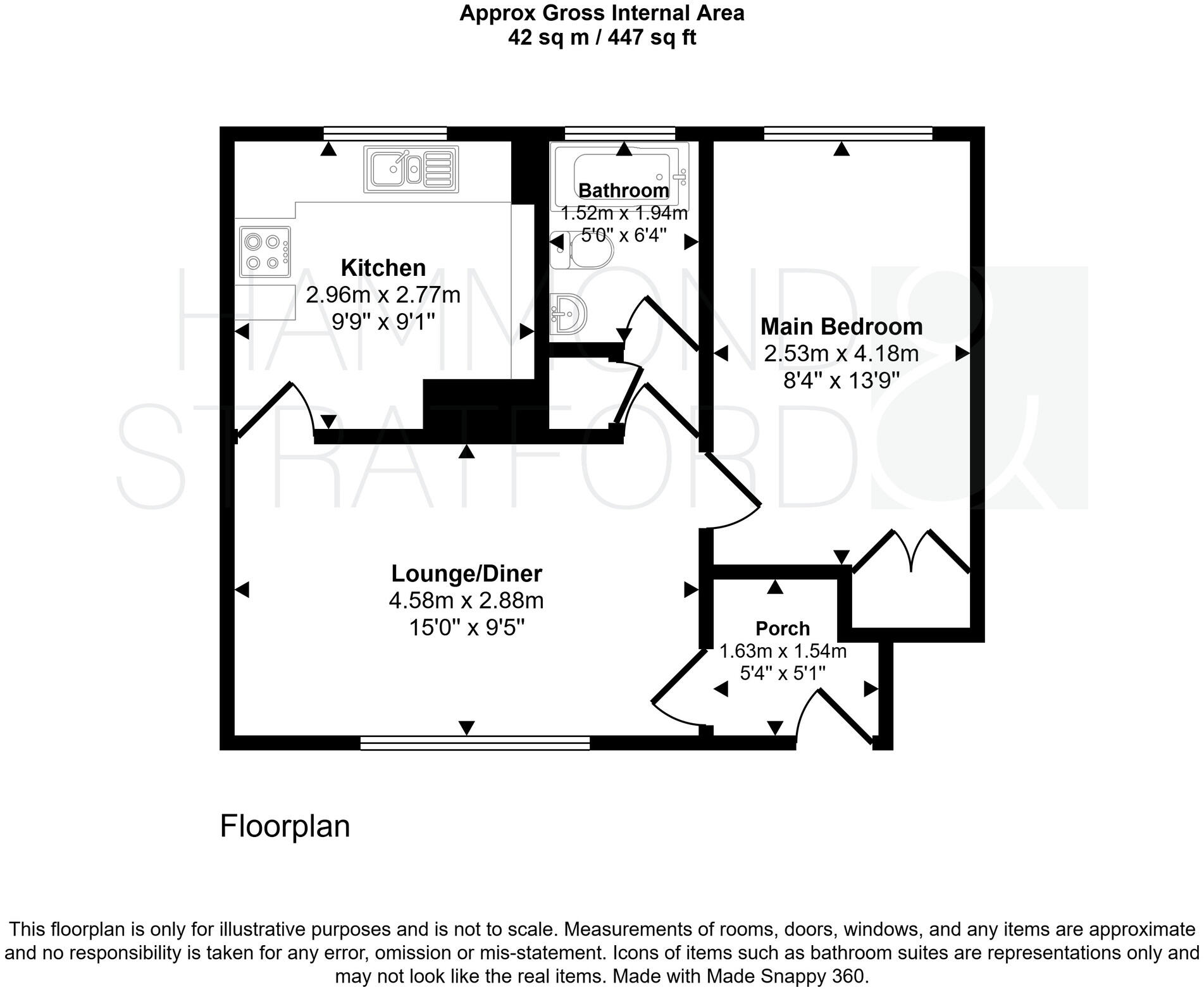 Hobart Lane, Norwich floorplan